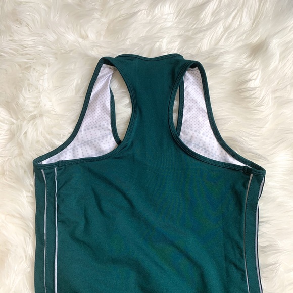 Tennis Tank top LUCKY IN LOVE small Green small - Picture 2 of 3